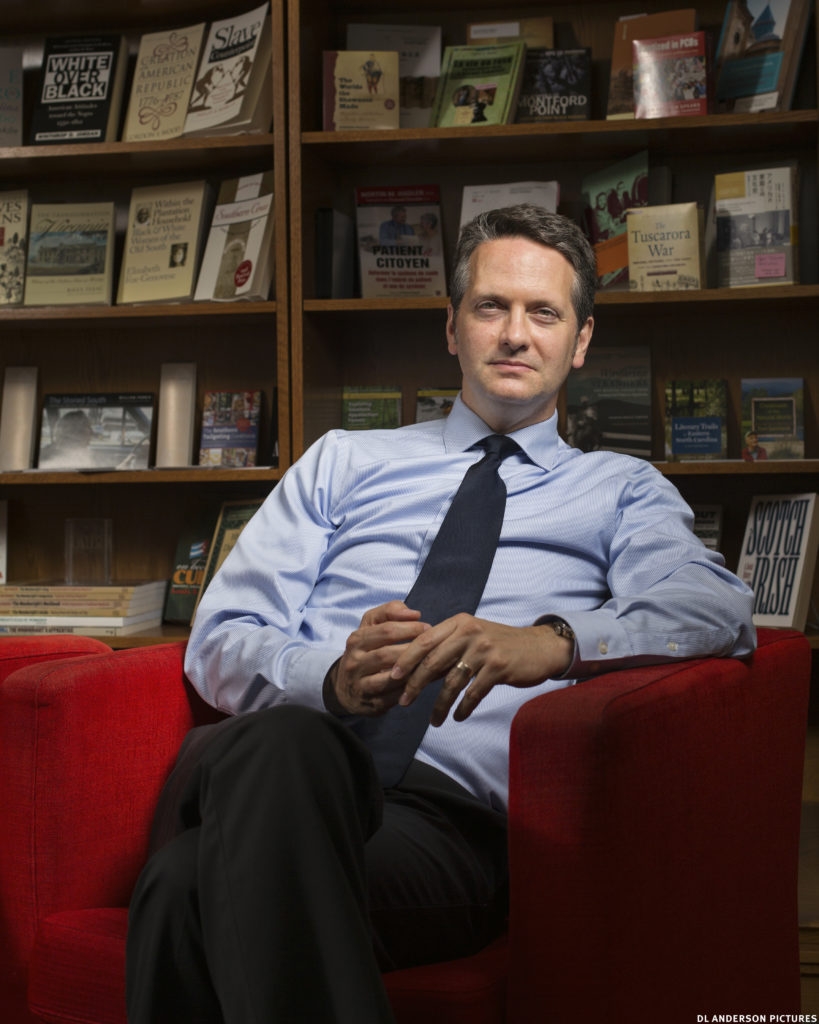 John Sherer, Spangler Family Director of UNC Press (photo by DL Anderson Pictures)